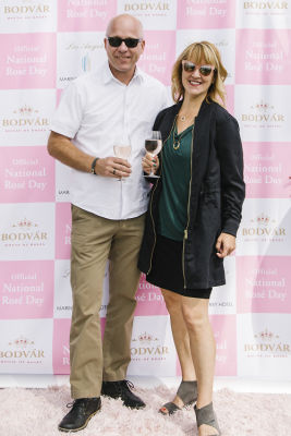 sharon palmer in National Rosé Day with BODVÁR
