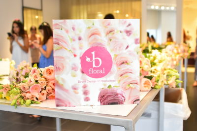 B Floral Summer Press Event at Saks Fifth Avenue’s The Wellery