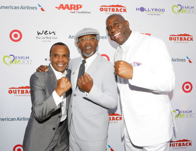 sugar ray-leonard in The 2017 DesignCare Gala Hosted by The HollyRod Foundation