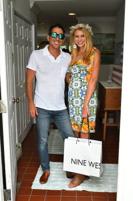 rachel donohue in Crowns by Christy x Nine West Hamptons Luncheon