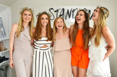 christy doramus in Crowns by Christy x Nine West Hamptons Luncheon