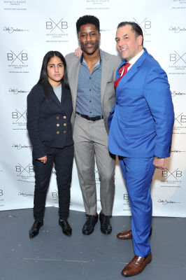 james famularo in Baynes + Baker King Leo menswear collection launch with Nate Burleson