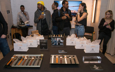 clint headley in Washington Square Watches Pop-up and Monogram launch party at MOXY Times Square