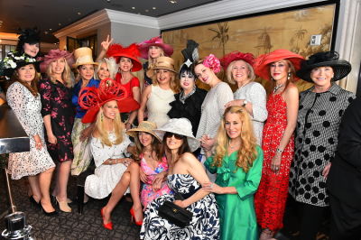 carmen dahdal in Michelle-Marie Heinemann Of Old Fashioned Mom Magazine Hosts 9th Annual Bellini & Bloody Mary Hat Party