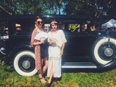 stephanie maida in Gatsby Vibes: 1920s Street Style At The 2018 Jazz Age Lawn Party