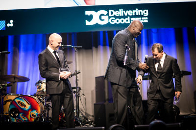 shaquille o-neal in Delivering Good 2018 Annual Gala