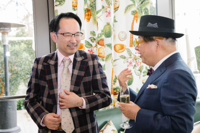 masanori kobayashi in DECORTÉ and Modern Luxury Angeleno Luncheon