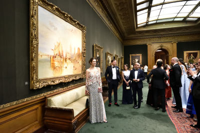stephanie ospina in Frick Collection Young Fellows Ball 2019