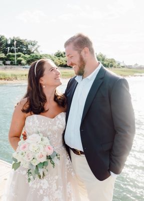 mackenzie newcomb in A Backyard Wedding Wasn't The Plan, But It Sure Was Perfect For This Happy Couple