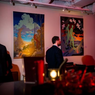 Nomo Soho's Funky New Cocktail Bar Doubles As An Art Gallery