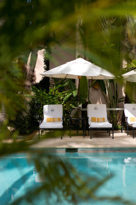The Chicest, Low-Key Spot To Lounge Poolside In Palm Beach
