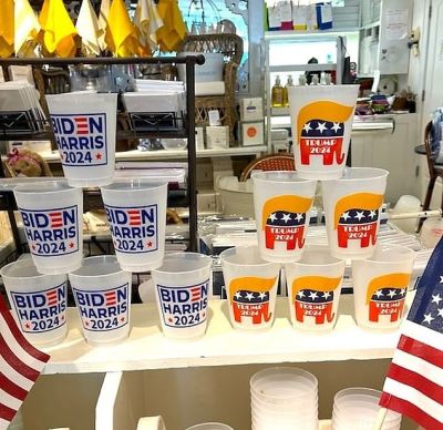 The Hottest Hamptons Party Accessory? Trump 2024 Cups...