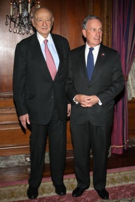 Ed Koch, Mayor Michael Bloomberg 