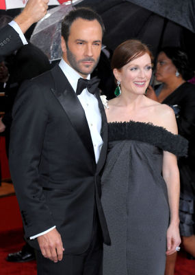Tom Ford and Julianne Moore