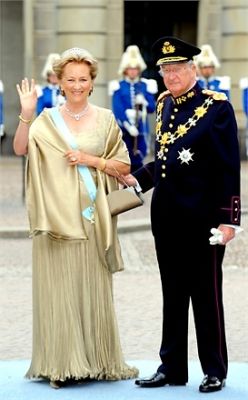 Queen Paola of Belgium, King Albert