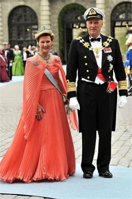 Queen Sonja of Norway, King Harald