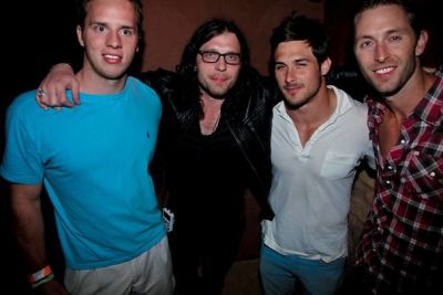 Nathan Followill of Kings of Leon and guests