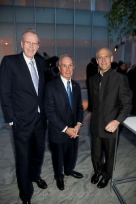 Donald Marron, Mayor Bloomberg, Glenn Lowry