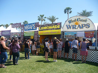 Coachella Food Stands