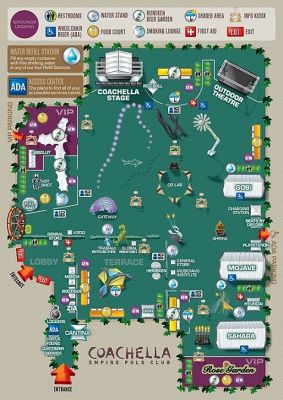 Coachella Venue Map