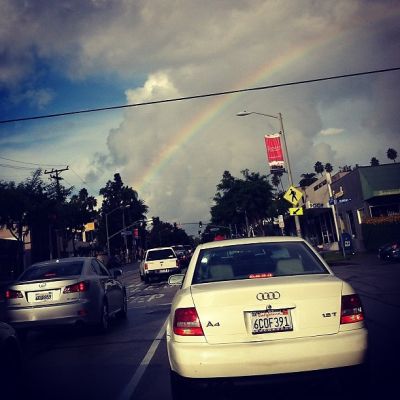 Photo Of The Day: A Legit WeHo Rainbow
