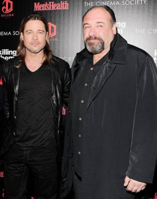 Brad Pitt, James Gandolfini 