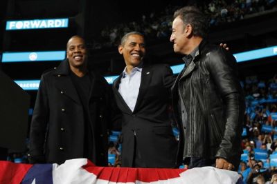 Jay-Z, Barack Obama, Bruce Springsteen