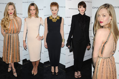 Amanda Seyfried, Anne Hathaway, Emily Blunt, Jessica Chastain