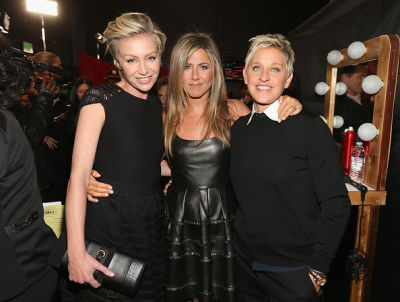 Portia De Rossi, Jennifer Aniston, Ellen DeGeneres