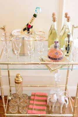 How To: Create And Stylize The Perfect Bar Cart
