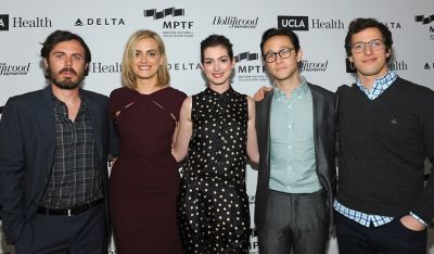 Casey Affleck, Taylor Schilling, Anne Hathaway, Joseph Gordon-Levitt, and Andy Samberg