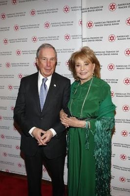 Barbara Walter and Mayor Bloomberg