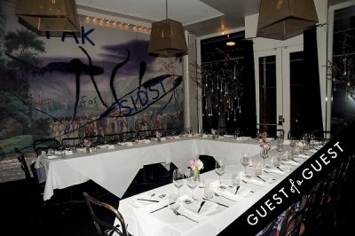 Fausto Puglisi celebrates his Emanuel Ungaro FW15 Collection with an intimate dinner at Wallse