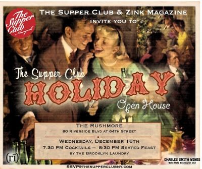 The Supper Club & Zink Magazine host a Winter Wonderland