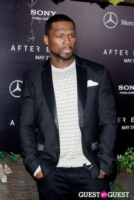 50 cent in After Earth Premiere