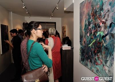 gwenyth paltrow in Unseen Forest - New Paintings by Chen Ping opening
