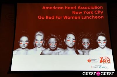 The 2013 American Heart Association New York City Go Red For Women Luncheon