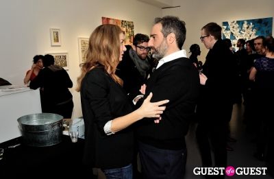 adam greenberger in Port and Out of Context Exhibition Opening