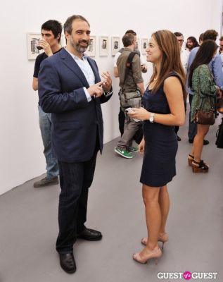 elizabeth hirsch in Third Order exhibition opening event at Charles Bank Gallery