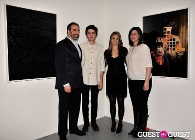 gina fraone in Garrett Pruter - Mixed Signals exhibition opening