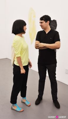 adam henry in Third Order exhibition opening event at Charles Bank Gallery