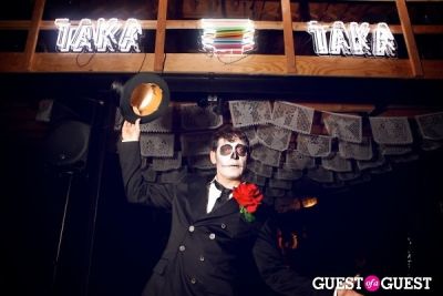 adam nelson in Taka Taka: Mexican Sushi + Japanese Tacos Day of the Dead Grand Opening