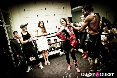 carol ju in Celebrity Fight4Fitness Event at Aerospace Fitness