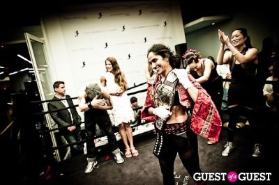 carol ju in Celebrity Fight4Fitness Event at Aerospace Fitness