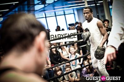 teddy singleton in Celebrity Fight4Fitness Event at Aerospace Fitness