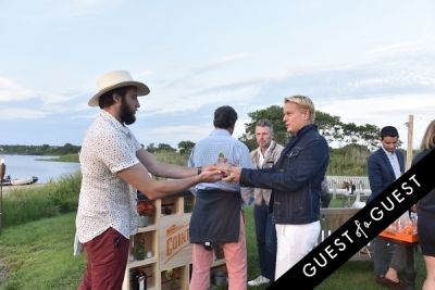 daniel benedict in Cointreau & Guest of A Guest Host A Summer Soiree At The Crows Nest in Montauk