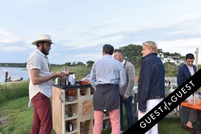 bill powers in Cointreau & Guest of A Guest Host A Summer Soiree At The Crows Nest in Montauk
