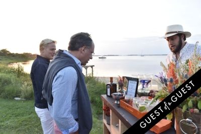 daniel benedict in Cointreau & Guest of A Guest Host A Summer Soiree At The Crows Nest in Montauk