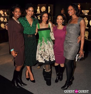 aisha christian-royall in Winter Antiques Show Young Collectors Night