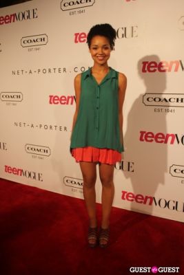aisha dee in 9th Annual Teen Vogue 'Young Hollywood' Party Sponsored by Coach (At Paramount Studios New York City Street Back Lot)
